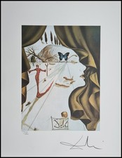 Salvador Dali Portrait Of