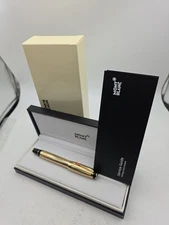 Montblanc boheme ruby gold fountain pen comes with box and user guide