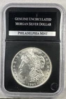 1921 Morgan Silver Dollar $1 Nice Protective Holder