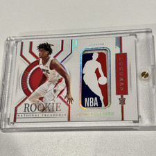 2020-21 Panini National Treasures Rookie Logoman 1/5 Daniel Oturu Clippers Rare