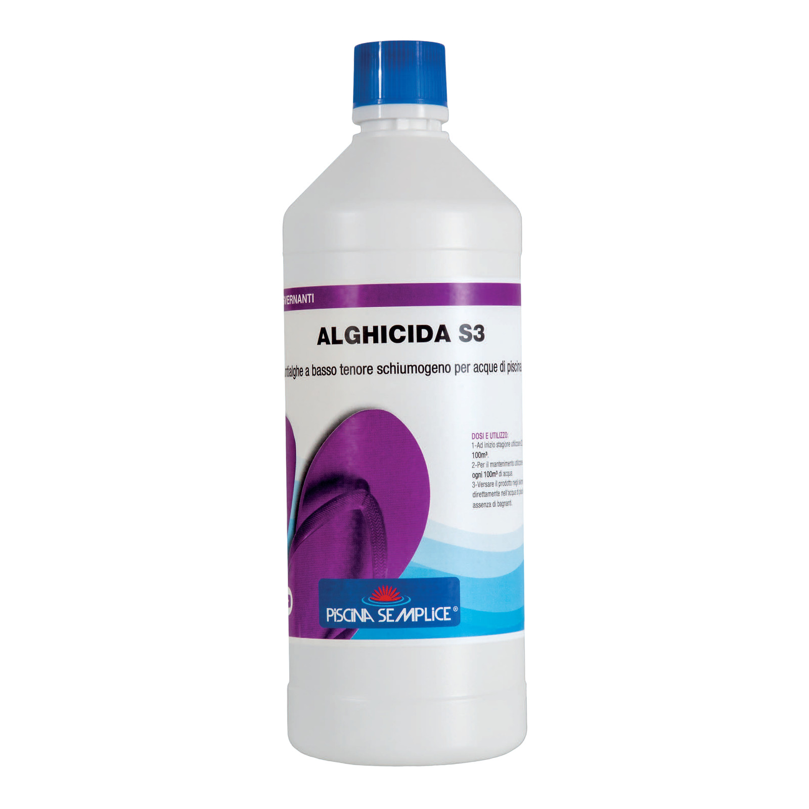ALGICIDA ANTIALGA LÍQUIDO PARA PISCINA TRATAMIENTO LIMPIEZA DESINFECCIÓN 1 / 5 L
