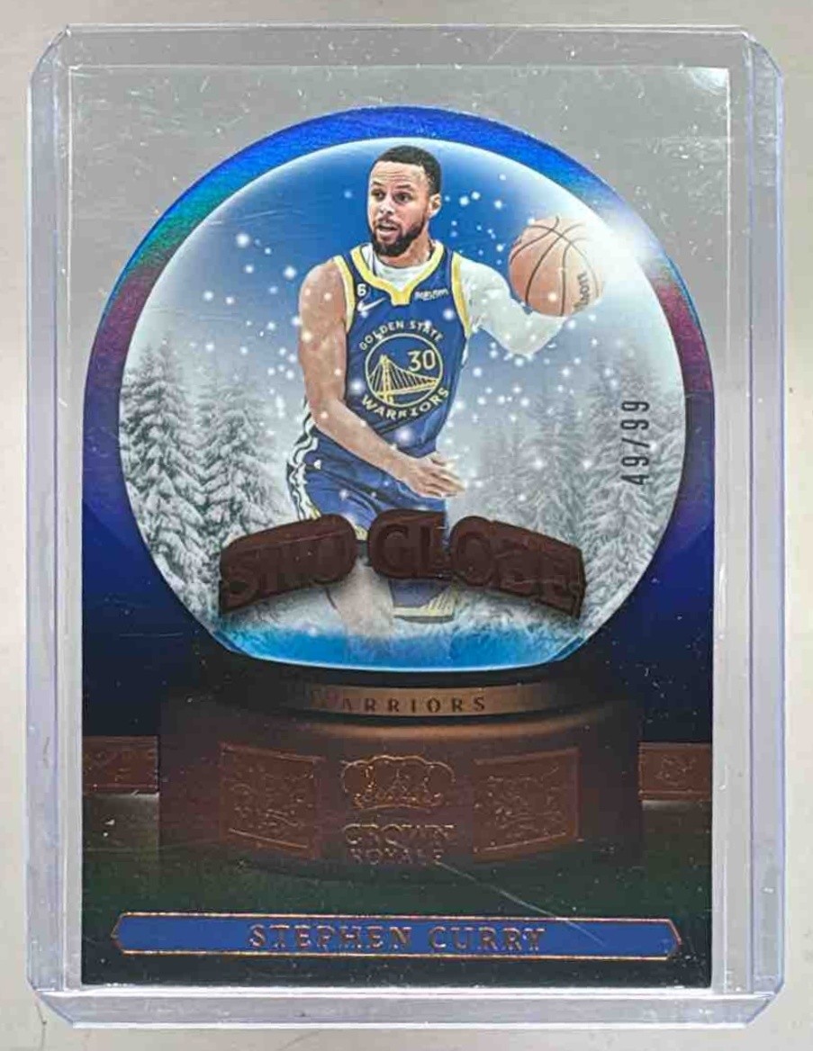 Stephen Curry 2023 Panini Crown Royale #4 Sno Globe /99