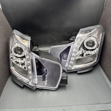 Cadillac 2003-2007 Cts Clear Led Halo Projector Headlights Lamps Leftright Pair Cadillac 2003-2007 Cts Clear Led Halo Projector Headlights Lamps Leftright Pair