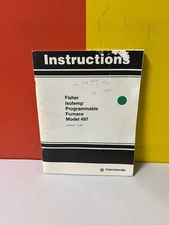 Fisher Scientific 497 Programmable Furnace Instructions