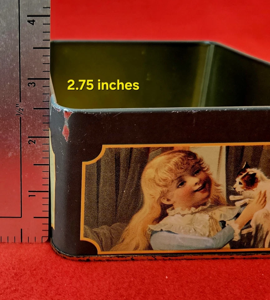 6.5 X 5 X 2.75 Inch Reproduction Vintage Dingman Soap Tin - Image 4 of 4