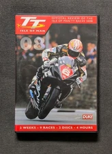 TT ISLE OF MAN 2008 RACES DVD (2 DISC) CAMERON DONALD DUKE 1636NV SHIPS FREE!