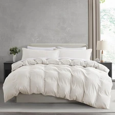Nestl Off White Duvet Cover Full Size - Soft Prewashed Full Size Duvet Cover ...