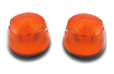 Plastica Indicatore Arancio/Bianco DX (Giulia 105/115 – 1962-73