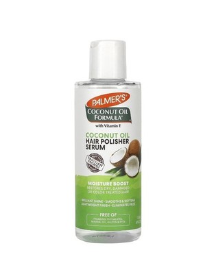 Coconut Oil Formula, Moisture Boost, Hair Polisher Serum, 6 fl oz (178 ml)