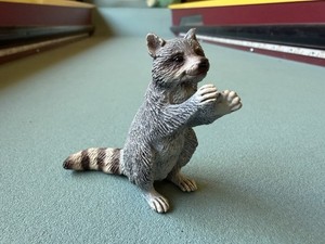 Schleich RACCOON Standing Figure Wildlife Trash Panda 2009 Retired Toy 14624