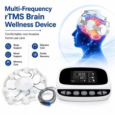 rTMS Magnetic Brain Wellness Device for Parkinson Alzheimer Stroke Migraine Care