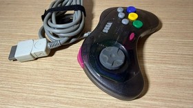 READ INFO - RARE - 2x Skeleton Sega Saturn Cool Controller Pad