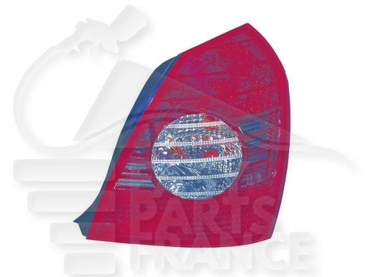 Feu arrière droit pour Hyundai Elantra berline de novembre 2003 à août 2006