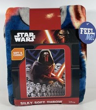 Star Wars Kylo Ren Stormtroopers Lead Force Silky Soft Throw Blanket 40 x 50 in