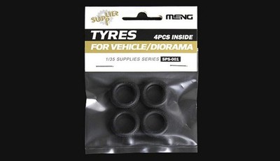 Meng Models SPS-001 1/35 Reifen, 4 Stück