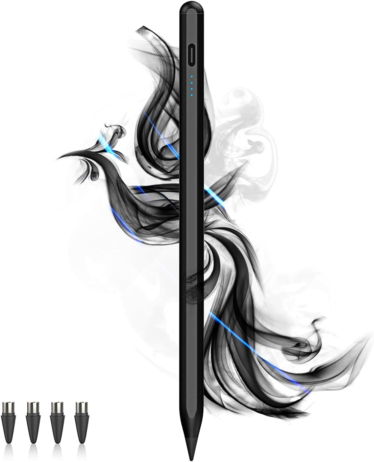 Magnetic Stylus Pen with POM Tip for Touch Screens and Tablets