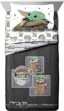 Star Wars the Mandalorian Kids Reversible Twin Bed Set-W7581115422