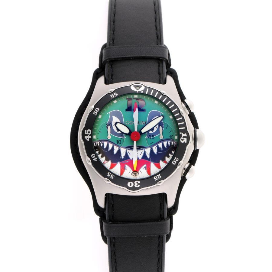 CORUM Bubble Dive Bomber Shark 285.180.20 Automatic Green Black