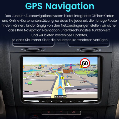 6+128G 8kern Für VW GOLF 5 6 Touran Tiguan Autoradio DAB+ Android13 Carplay GPS - Bild 3 von 13