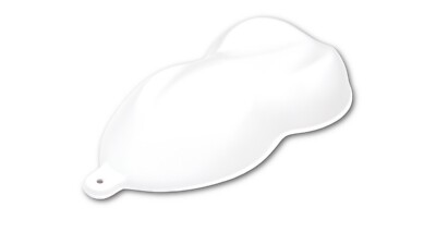 Matte White Polyurethane Single Stage Car Paint Kit