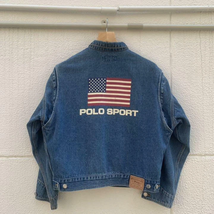 Polo sport cheap denim jacket