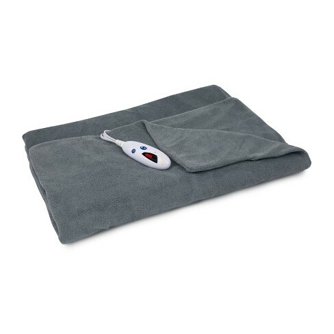 Biddeford, 62u0026#034; x 50u0026#034; Microplush Electric Throw Blanket, Slate  Gray | eBay