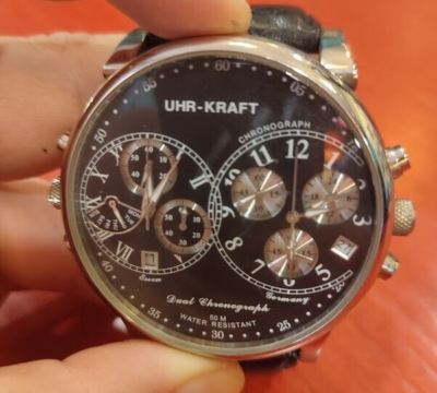 UHR-KRAFT-GROUP 27000/2 054 Dual Chronograph Very Rare | eBay