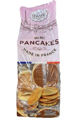 🔥 Lemarie Patissier Mini Pancakes Made in France 25 Ct (2.20 lbs