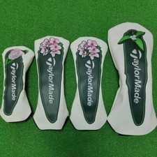 Taylormade Masters Golf Driver Fairway Wood Hybrid Head cover White style //.