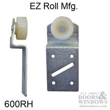 Sliding Closet Door Roller Nylon Wheel With Steel Bracket 3/4" Wheel 1/2" Offset