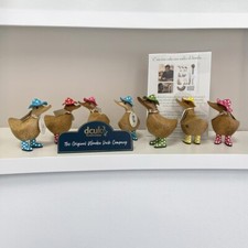 DCUK Papera Anatra in Legno di Radice di Bambù Artigianale – Decorazione Casa