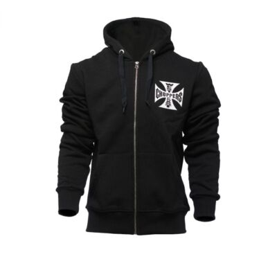 West Coast Choppers ''Zip Hoody'' WCCHD0010ZW  Black