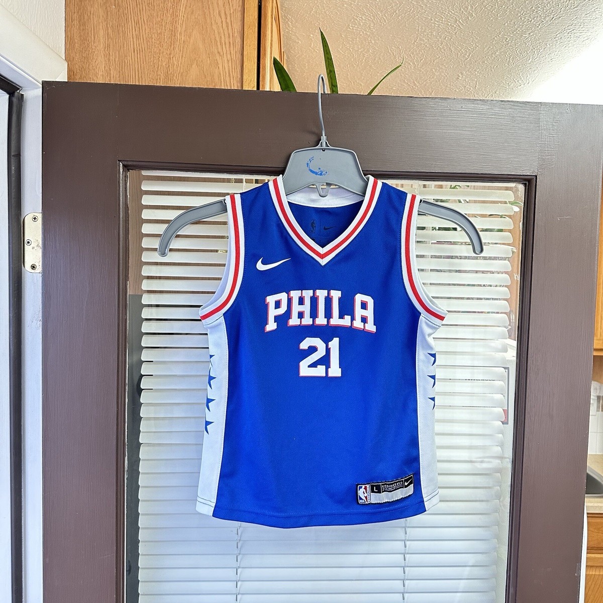 Nike NBA 76ers Philadelphia エンビード #21 Authentic Nike Joel Embiid #21 Philadelphia 76ers Preschool