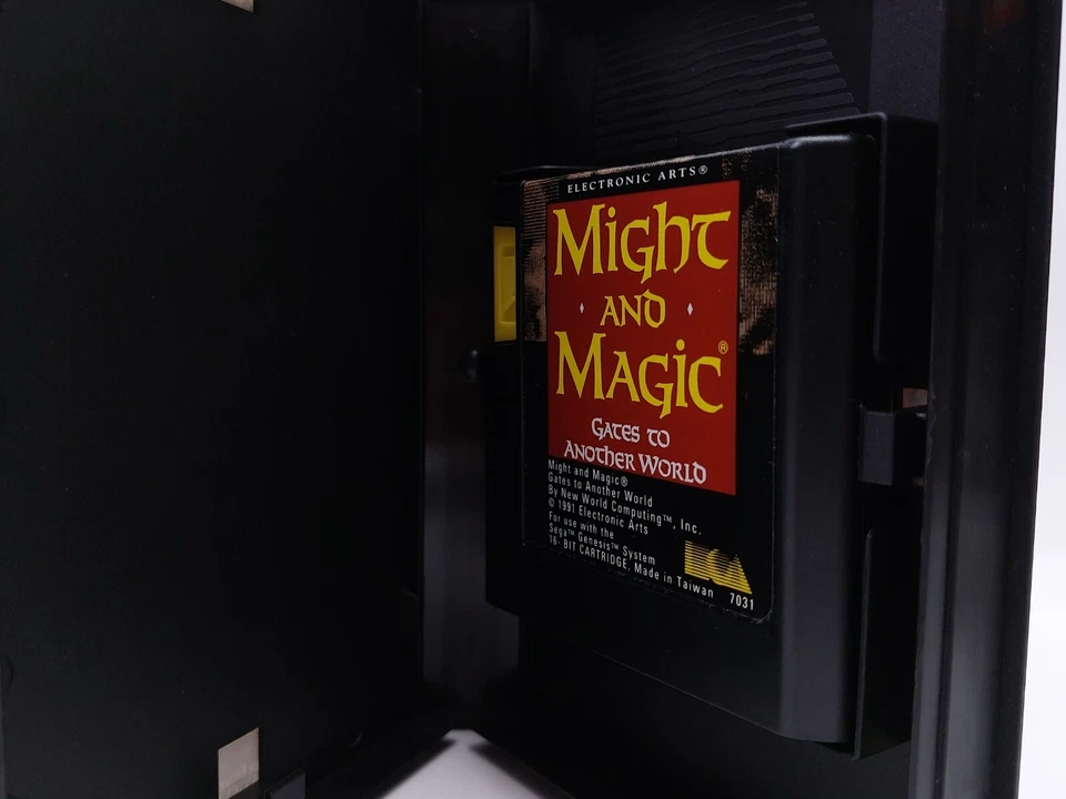 Might and Magic 1 Gates to Another World (Sega Genesis, 1991) w/ Case - Image 4 of 4