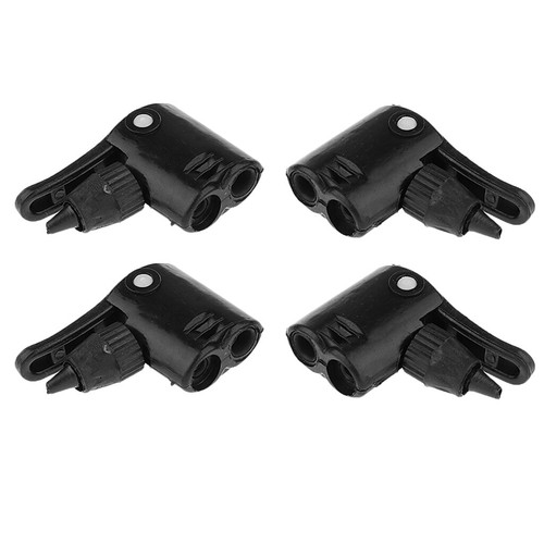 4pcs Air Pump Connector Inflator Bike Tire Schrader Presta Head Pipe