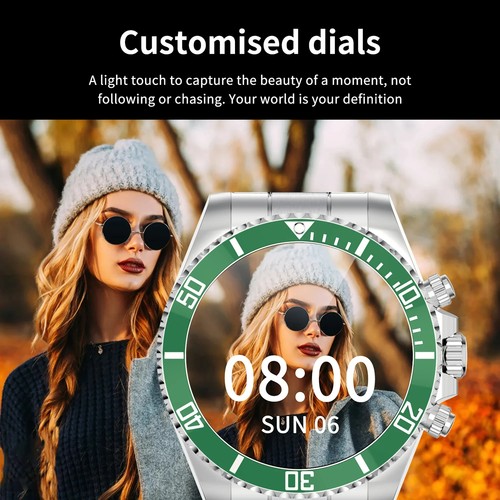 Aiweile AW12 New Style Luxury Smart Watch Dials Answer Call For Men - Photo 14 sur 28