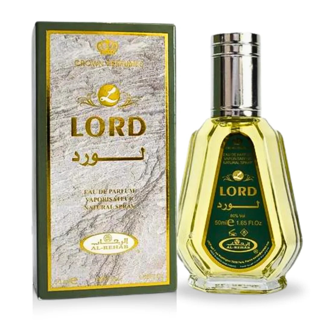 50ml Perfume Spray  EDP - Lord - Al Rehab - Natural Spray - Oriental Perfume