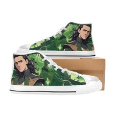 Loki Custom Canvas Sneakers Low Top Shoes For Women