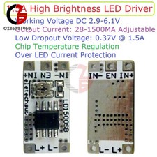 DC3-6V 28-1500mA Adjustable Output Current LED Driver Module PWM Controller DC