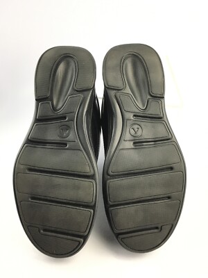 Anodyne No. 28 Casual Oxford Black Leather Single Strap  display picture 1
