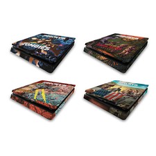 OFFICIAL FAR CRY ARTE CLAVE VINYL STICKER SKIN DECAL FOR SONY PS4 SLIM CONSOLE