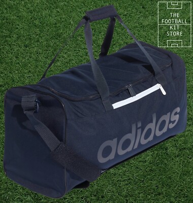 adidas Linear Core Duffle Bag Medium School Gym Sports