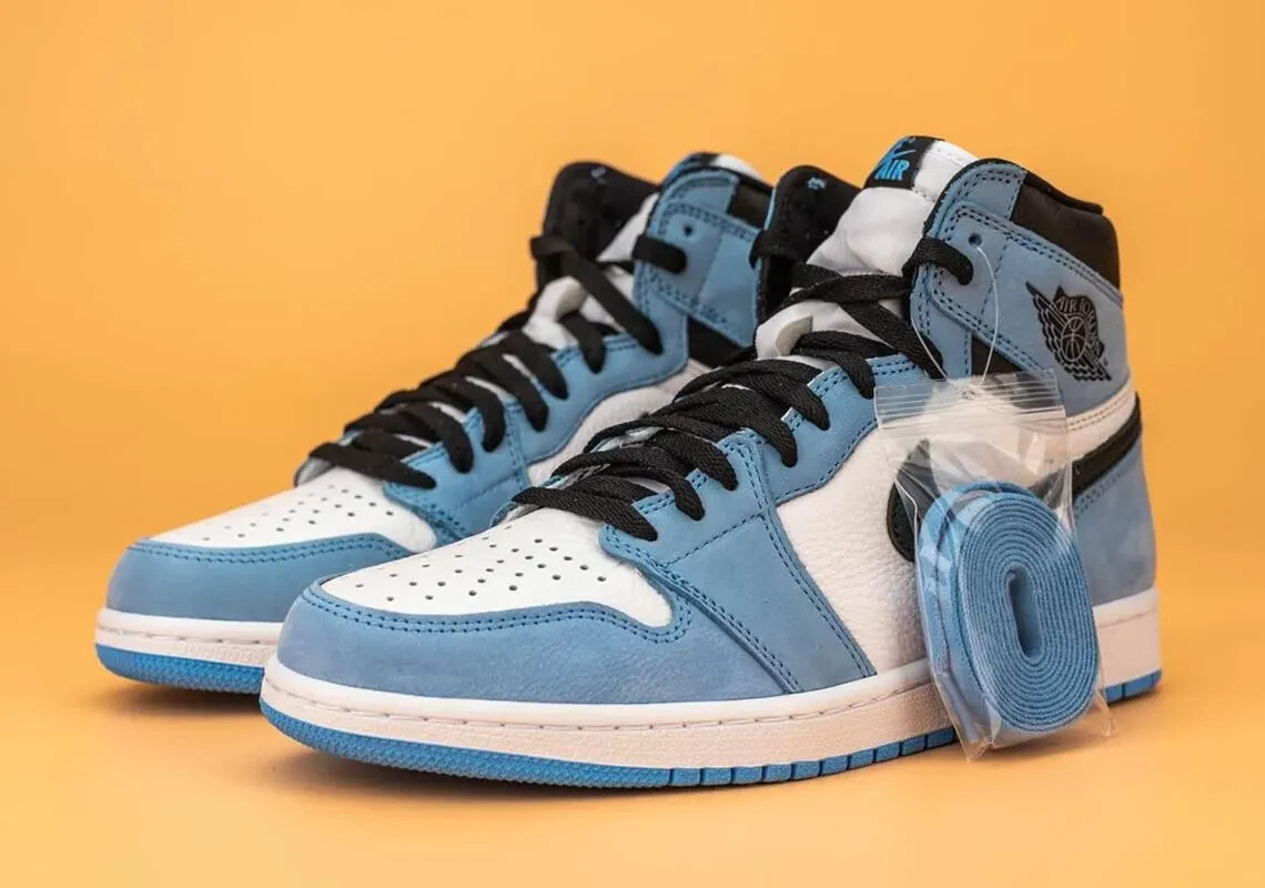 Nike Air Jordan 1 Retro High OG University Blue UNC 555088 Nike Air Jordan 1 Retro High OG University Blue UNC 555088