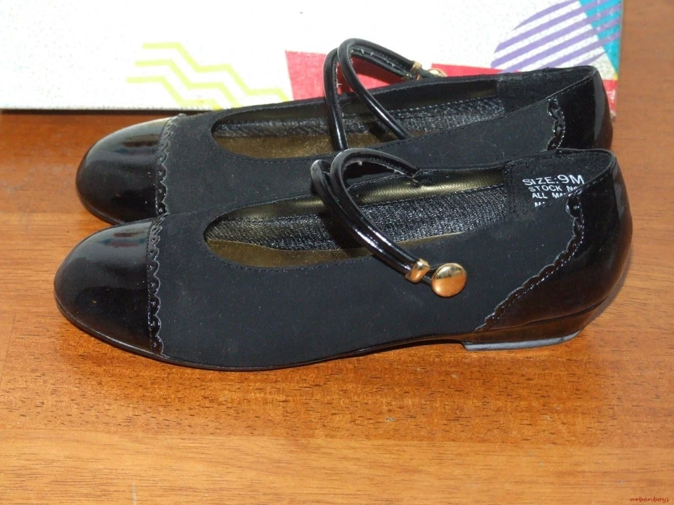 Zapatos de vestir Hush Puppies Buffy negros de gamuza y charol Foto 3 de 4