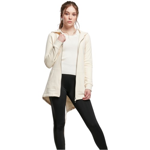 Urban Classics Ladies Sweat Parka Hoody Zip Jacket Kangaroo Pocket Sweatshirt - Picture 116 of 119