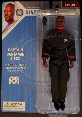 CAPTAIN BENJAMIN SISKO MEGO 8'' MOC ACTION FIGURE TV 2021 SCI-FI RETRO WGSH
