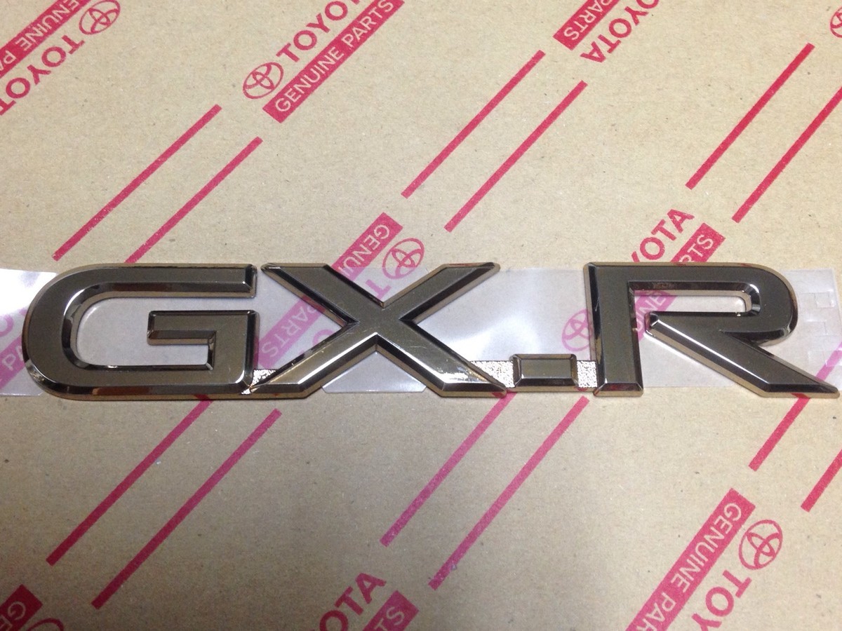 ota Genuine OEM Toyota 75473 Land Cruiser GXR Rear Emblem 1998