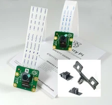 Dual Raspberry Pi 8MP Cameras v2.1 with stereo mount for Jetbot (Free Shipping)