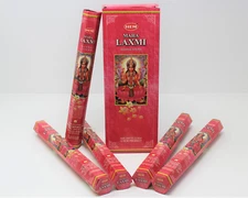 Hem Incense: MAHA LAXMI (MAA) - You Pick Amount: 20, 60, 100 or 120 Sticks 
