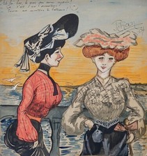 Jehan Testevuide - Pintura - Acuarela - Elegante y Armador